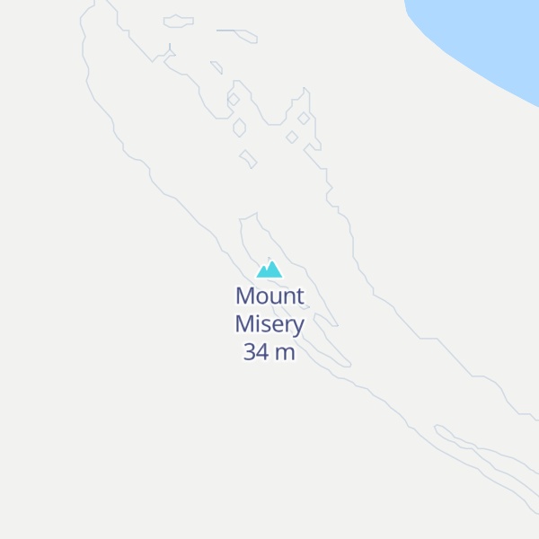 Map of Mount Misery