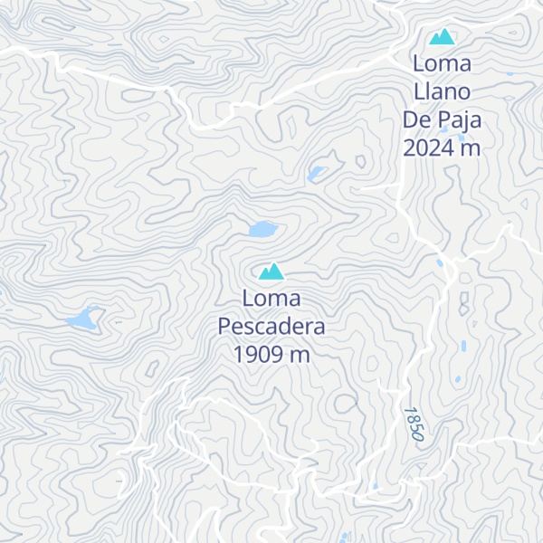 Map of Loma Pescadera