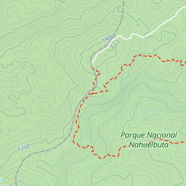 Map of Piedra del Águila