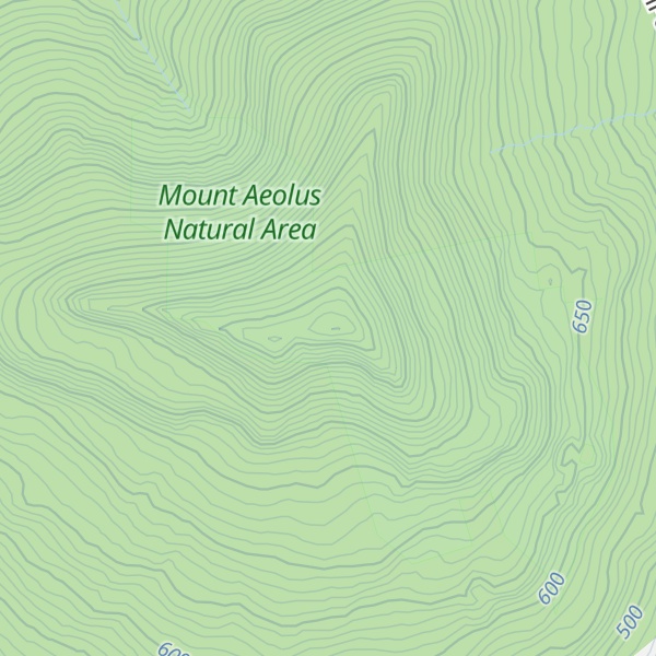 Map of Mount Aeolus
