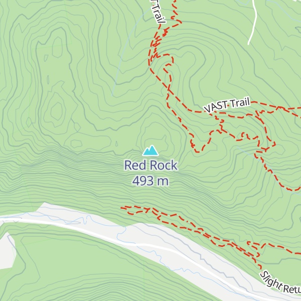 Map of Red Rock