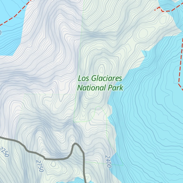 Map of Aguja Val de Biois
