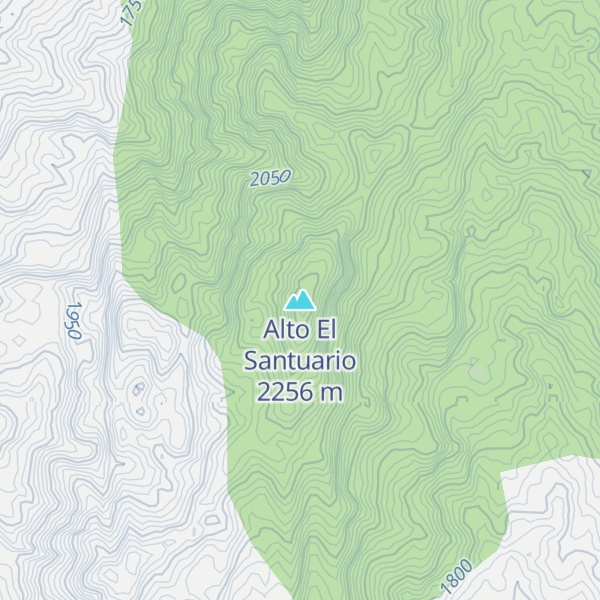 Map of Alto El Santuario