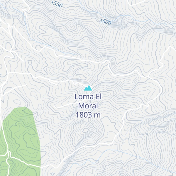 Map of Loma El Moral