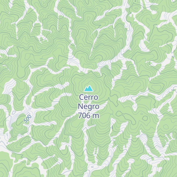 Map of Cerro Negro