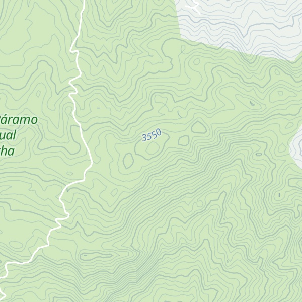 Map of Cuchilla Magdalena