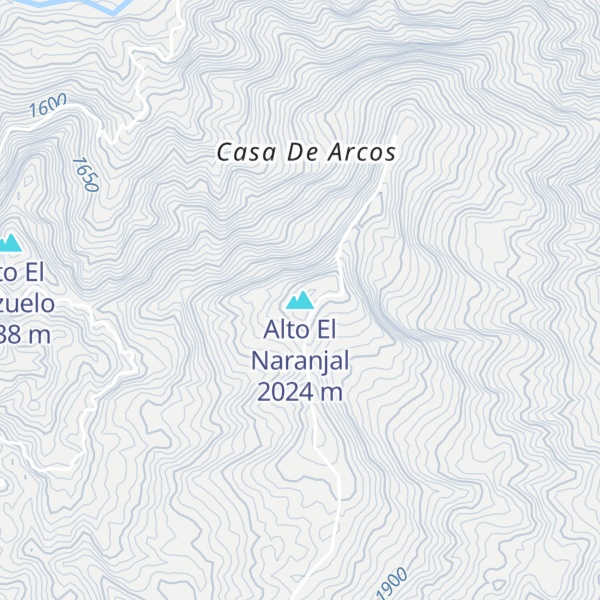 Map of Alto El Naranjal