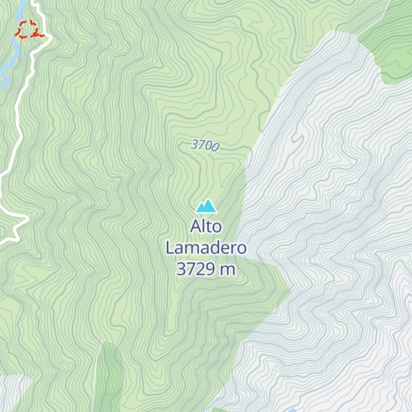 Map of Alto Lamadero