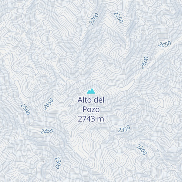 Map of Alto del Pozo