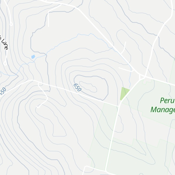 Map of Peru Hill