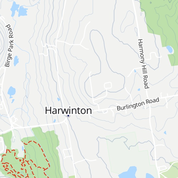Map of Meetinghouse Hill