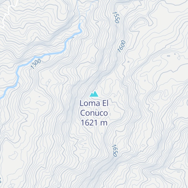 Map of Loma El Conuco