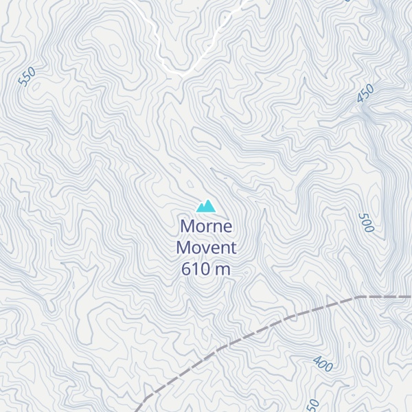 Map of Morne Movent