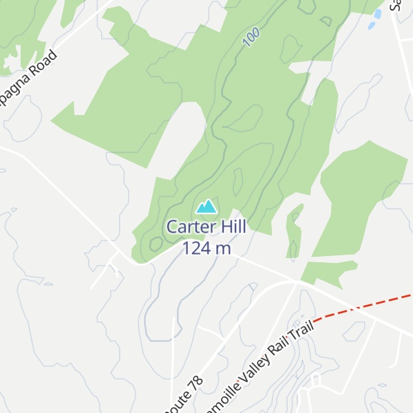 Map of Carter Hill