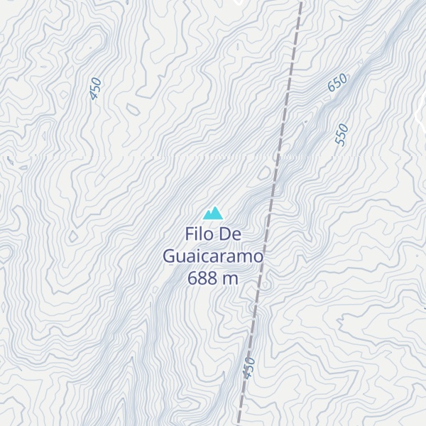 Map of Filo De Guaicaramo
