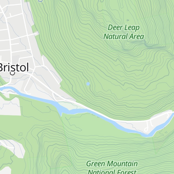 Map of Bristol Rock