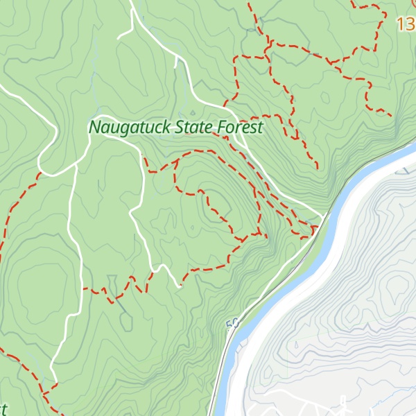 Map of Tobys Rock Mountain