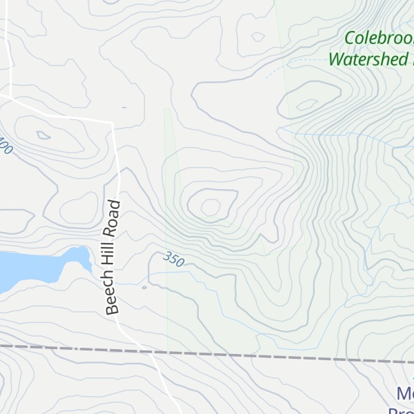 Map of Bull Mountain
