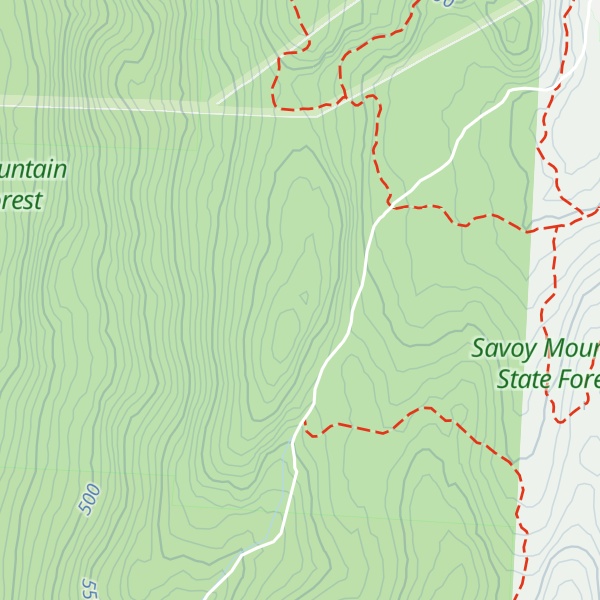 Map of Burnett