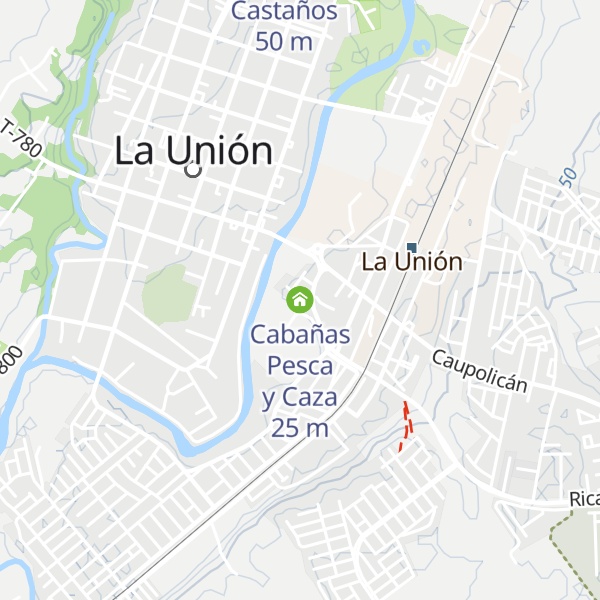 Map of Cabañas Pesca y Caza