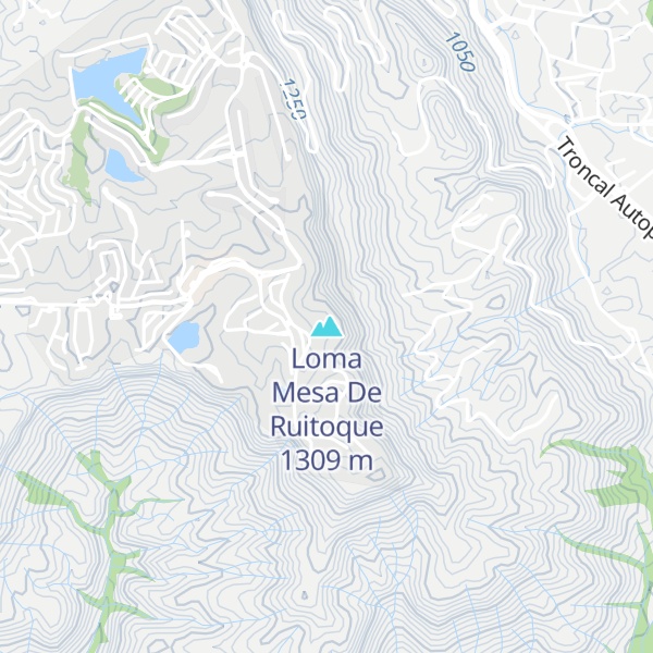Map of Loma Mesa De Ruitoque