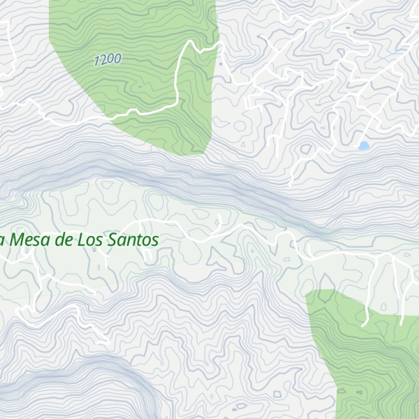Map of Filo De La Mesa De Los Santos