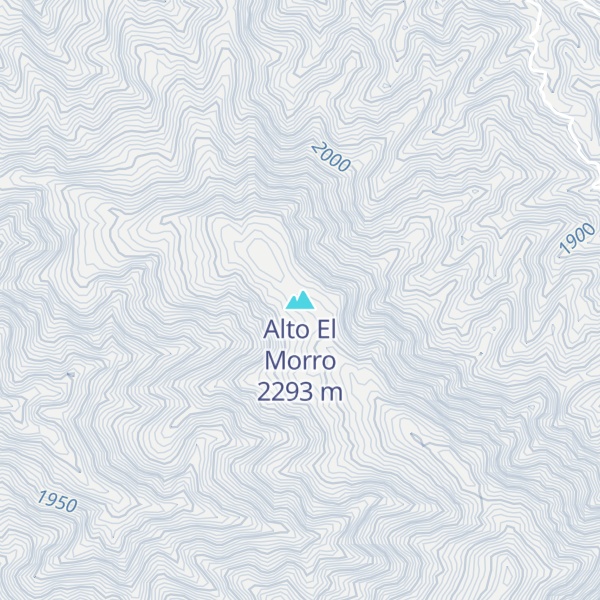 Map of Alto El Morro