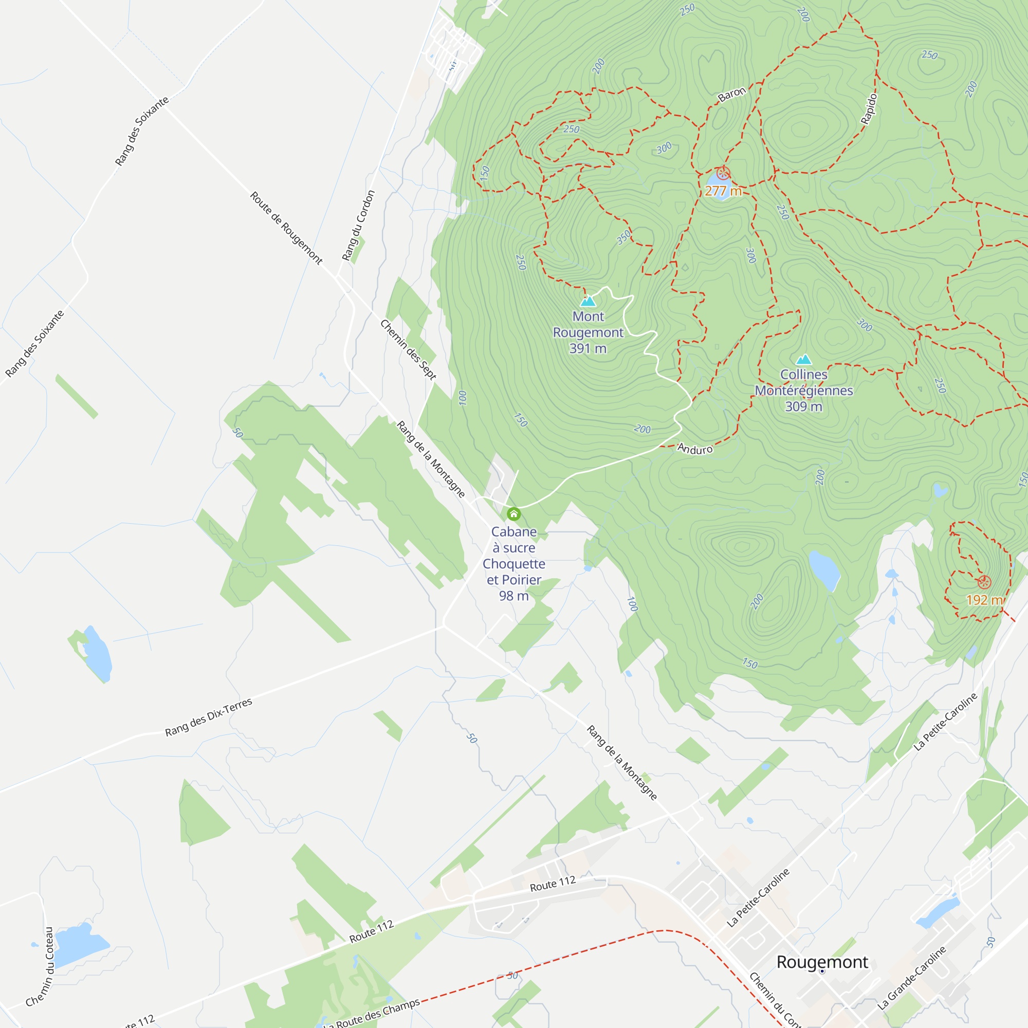 Cabane à sucre Choquette et Poirier map