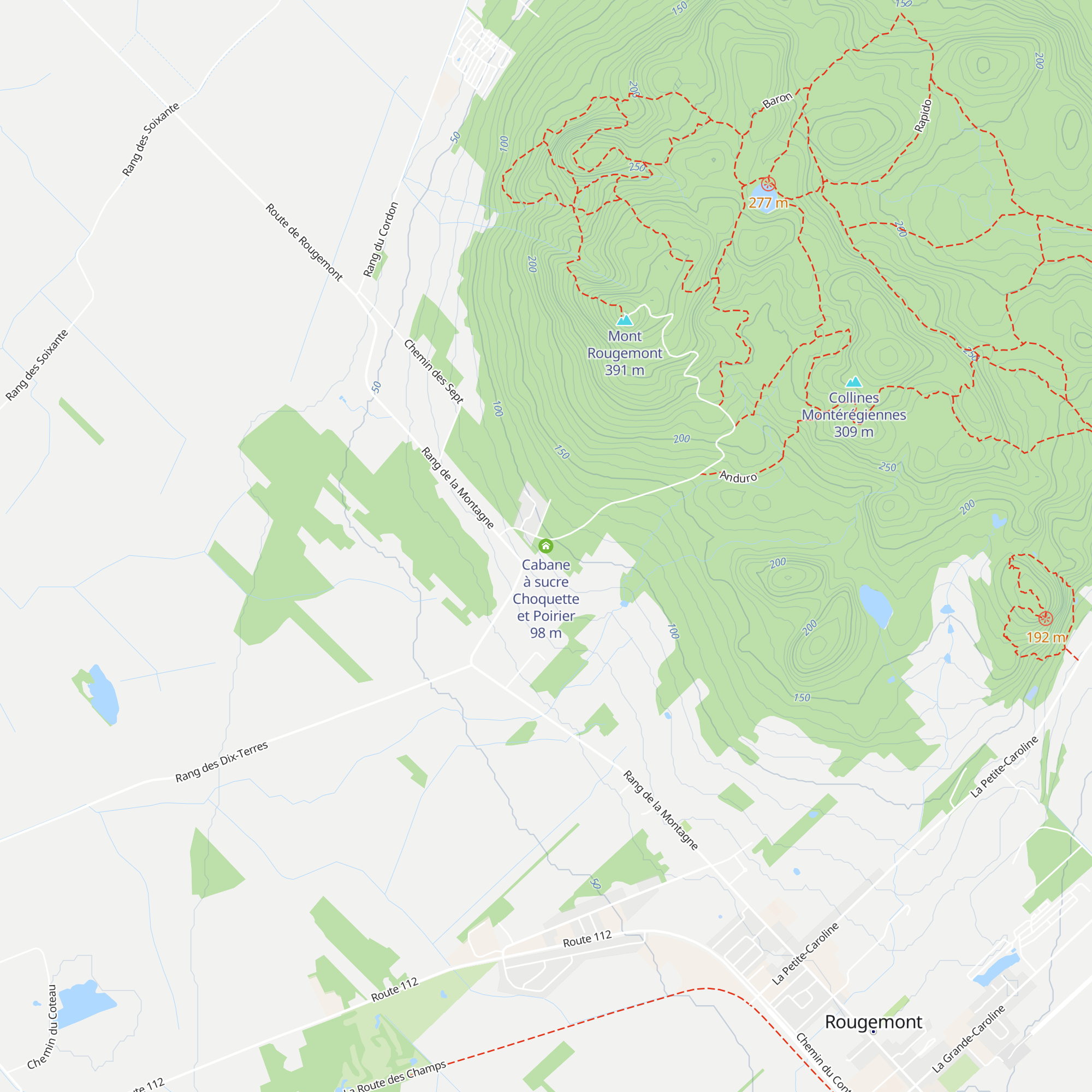 Cabane à sucre Choquette et Poirier map