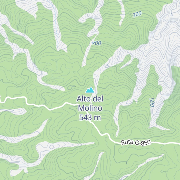 Map of Alto del Molino