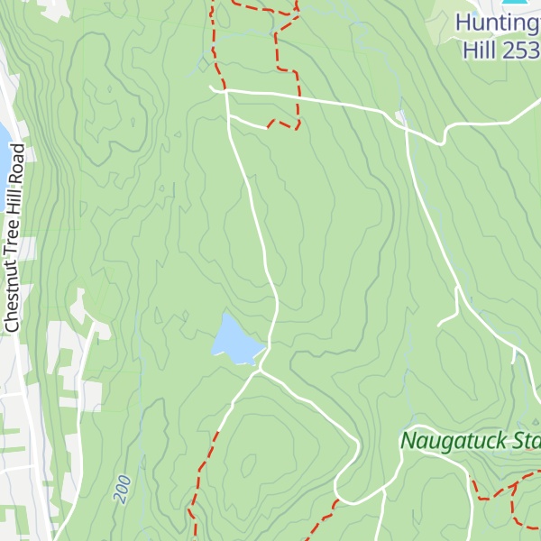 Map of Hunters Mountain