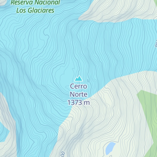 Map of Cerro Norte