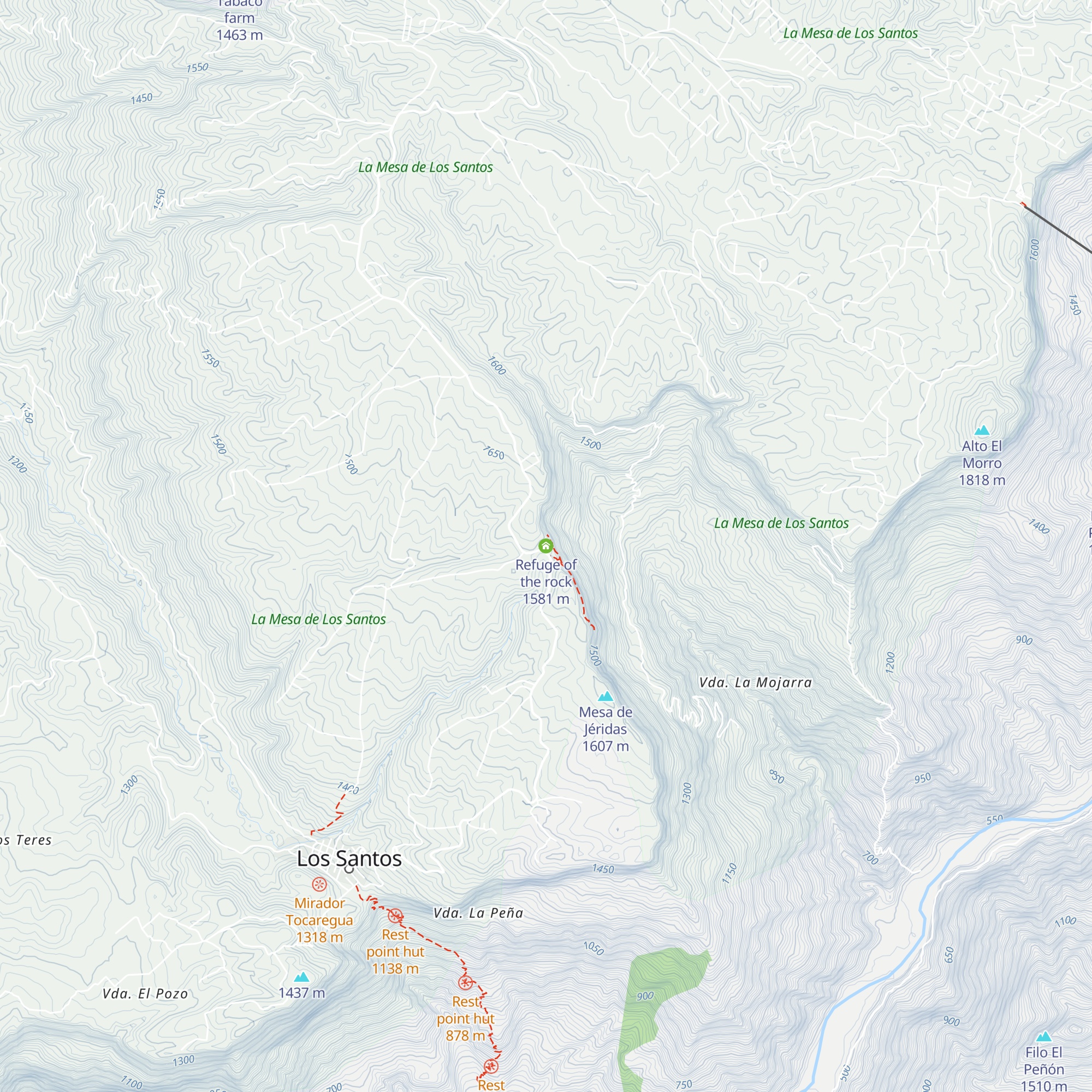 Refuge of the rock map