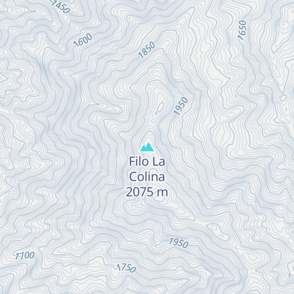 Map of Filo La Colina