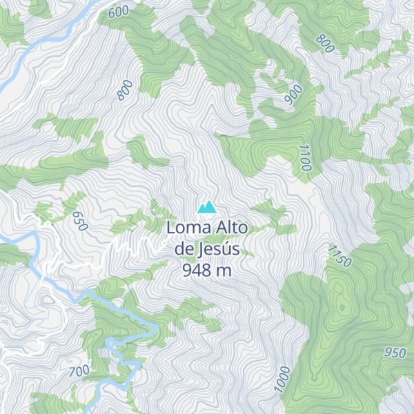Map of Loma Alto de Jesús