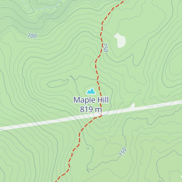 Map of Maple Hill