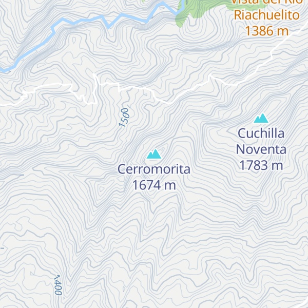 Map of Cerromorita