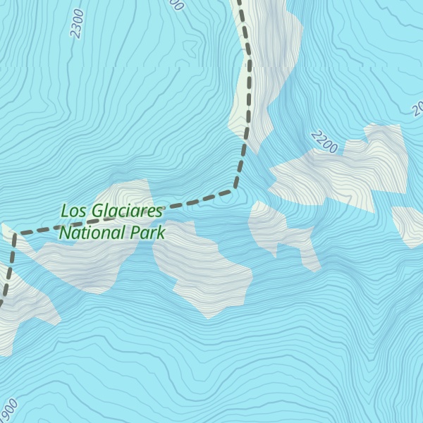 Map of Cerro Grande