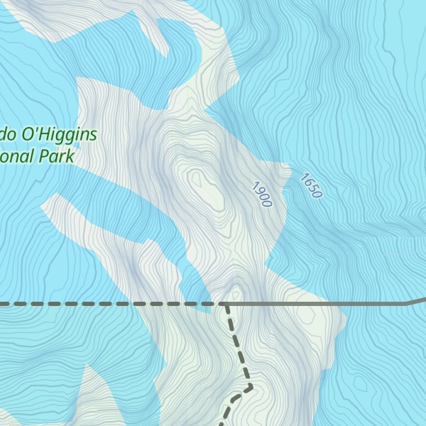 Map of Aguja Bífida