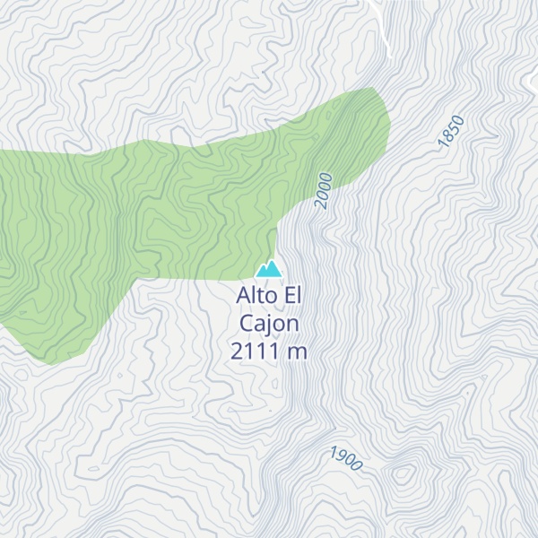 Map of Alto El Cajon