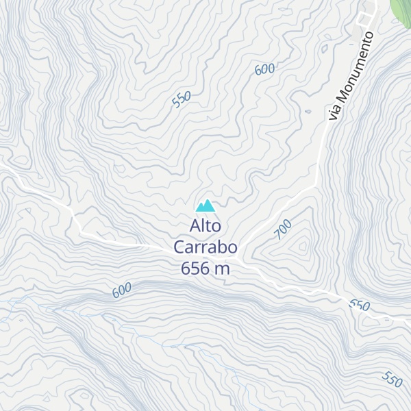 Map of Alto Carrabo