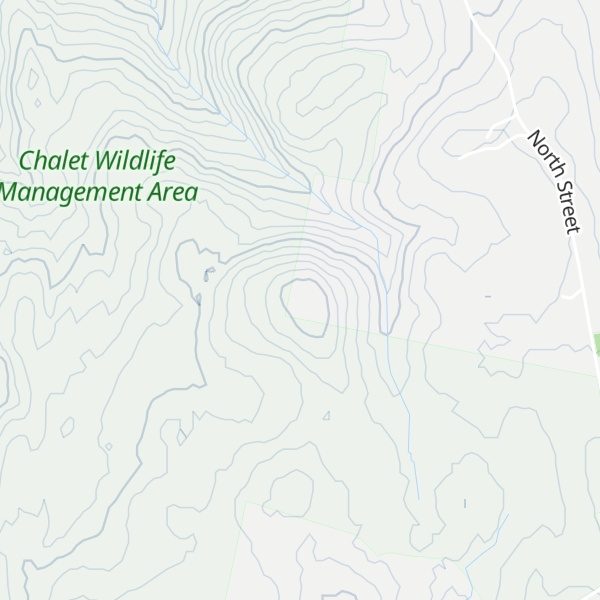 Map of Woodchuck Hill