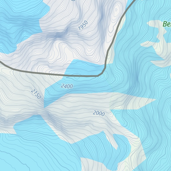 Map of Cerro Domo Blanco