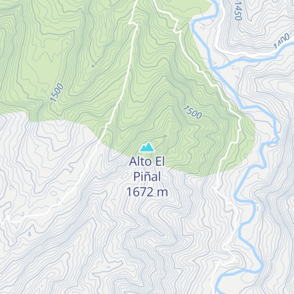 Map of Alto El Piñal