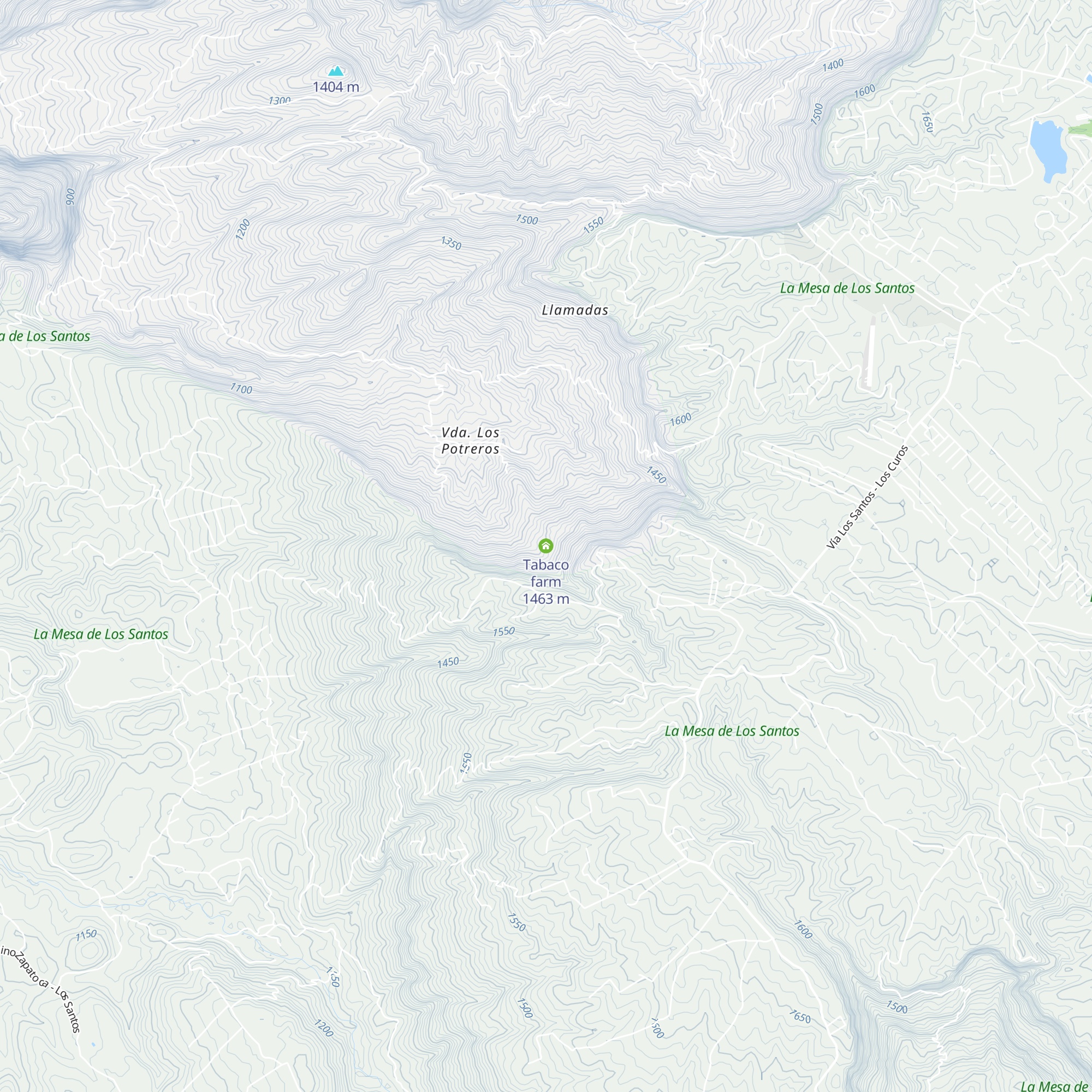 Tabaco farm map