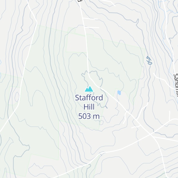 Map of Stafford Hill
