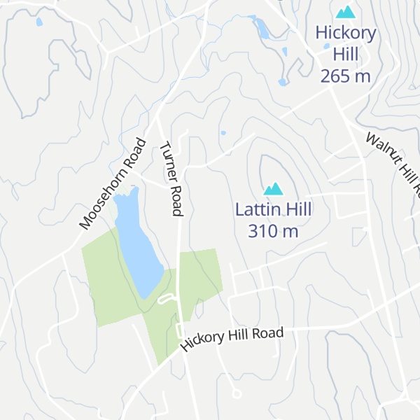 Map of Walnut Hill