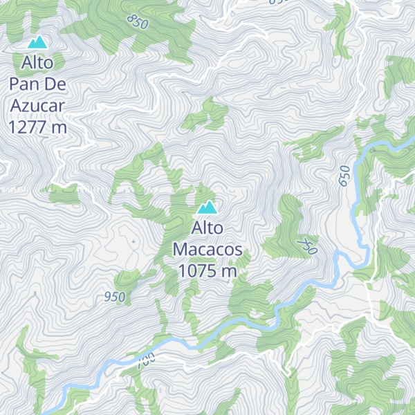 Map of Alto Macacos