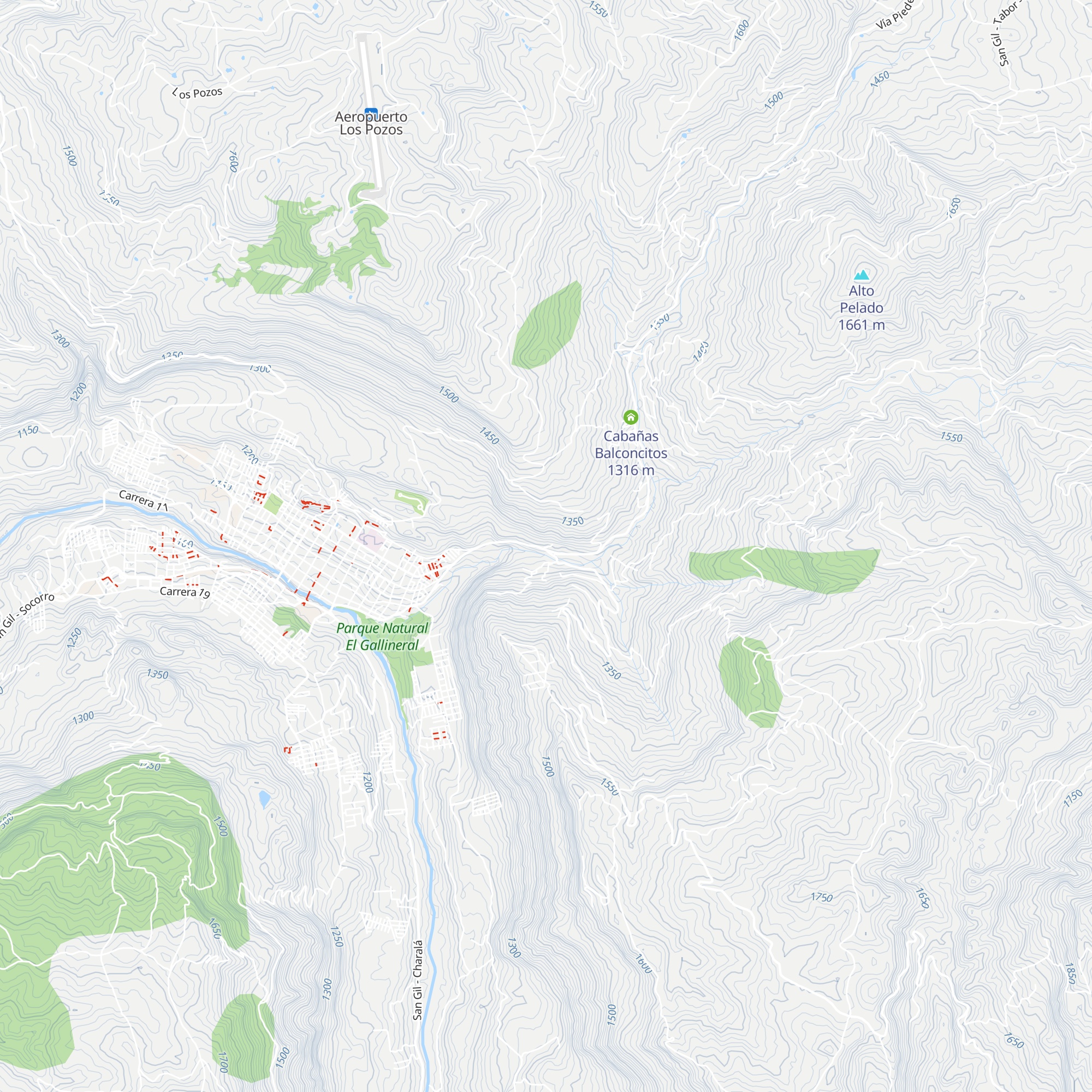 Casona La Guanentina map