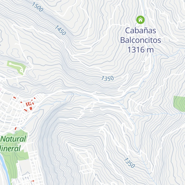Map of Casona La Guanentina